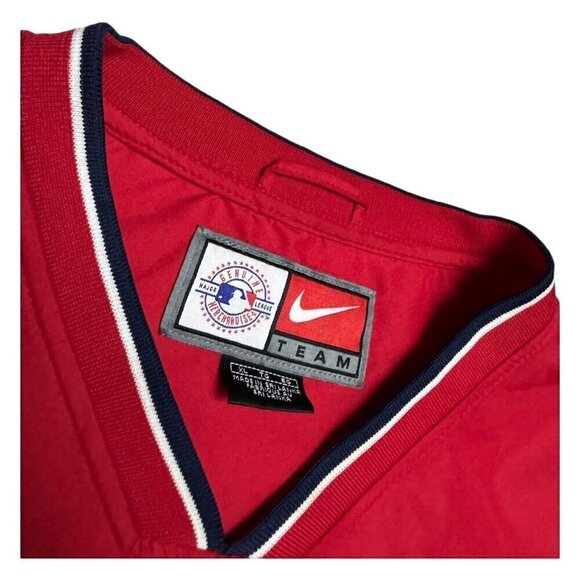 NIKE Boston Red Sox MLB Baseball Windbreaker Water Resistant Bomber Jacket XL - Picture 3 of 5